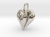 Heart Pendant Simple Elegant 3d printed 