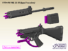 1/9 FN FAL 50.00 (type2 receiver) 3d printed 