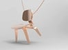Eames Style Chair Necklace 3d printed 