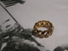 Chained Ring of Honor 3d printed - Chained Ring of Honor in Polished Bronze -