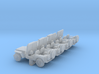 Jeep - Set of 4 - Nscale 3d printed 