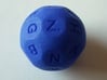D26 Alphabetical Sphere Dice for Impact! Miniature 3d printed 