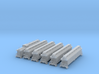 Old Style Passenger Set 6 Cars 3d printed 