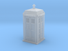 TARDIS / Police box Mk2 (British N 1:148) 3d printed 