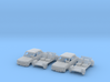 SET Simca 1100 & 1100 TI (TT 1:120) 3d printed 