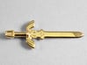 Master Sword 3d printed 18k Gold Plated