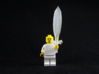 Fairy's Sword 3d printed Frosted Ultra Detail