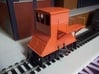 H0-scale Coker (RIGHT-hand version) 3d printed Prototype print. On the production model the high platform has been lowered to fit the Walthers coke ovens better. Detailing, paint and photo by Donald Dunn.