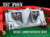2S7 PION Interior set 1 3d printed 2S7 PION/MALKA ammunition bay