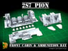 2S7 PION Interior set 1 3d printed 2S7 PION/MALKA set 1 (front cabin + ammunition bay)