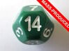 D14 Sphere Dice 3d printed the mass-produced version