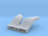 Toyota Eagle MkIII Radiator Inlet Ducts, 1/24 3d printed 