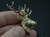 Deer head pendant 3d printed 