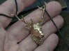 Deer head pendant 3d printed 