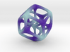 Halftone Hypercube 3d printed 