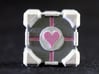 Companion Cube 3d printed Painted Frosted Ultra Detail