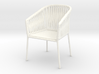 1:12 Chair Braided for patio or inside 3d printed 