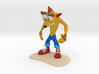 Crash Bandicoot (PSX era) 3d printed 