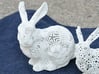 Bunny with Japanese stencil pattern 3d printed 