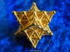 Merkaba Matrix 2 - Star tetrahedron grid 3d printed 
