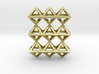 18 Pendant. Perfect Pyramid Structure. 3d printed 