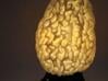 Morel Mushroom Tall 3d printed Different view of morel mushroom lit with LED candle.
