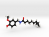 Capsaicin Molecule Model. 3 Sizes. 3d printed 