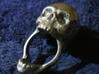 Skull Ring (size 12) 21,3mm 3d printed Front