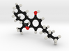 THC Molecule Model, scientific. 3 Sizes. 3d printed 