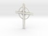 Pectoral Cross Necklace 3d printed 