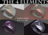 4 Elements - Earth Ring 3d printed Rendered Blender Image