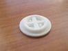Catan Pieces Knights - White 3d printed Knight deactivation token
