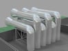 Conditioned air system - scale 1/32 Slot car track 3d printed 