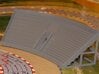 Curved Grandstand 3d printed 