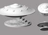 Spaceship Landing 3d printed A render of the model.