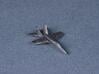 F18e Jet Aircraft  - Monopoly Metal Model 3d printed Gray Background