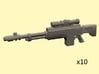28mm SciFi SK-12 Sniper Rifle  3d printed 