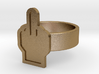 Middle Finger Ring 3d printed 