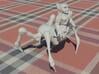 Alien Centaur 3d printed Simulated White Strong & Flexible