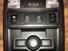 2016+ Toyota Tacoma Overhead Center Switch Panel  3d printed On Black Console