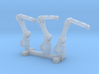 N Scale 3x Robotic Arm 3d printed 