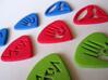 Pix Pics 3d printed Pix Pics - The one and only personalized guitar picks on Shapeways
