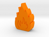 Small Fire Game Piece B 3d printed 