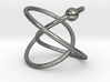 Hoop Knot Earring - Mirror Image 3d printed 