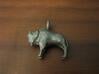 Bison Pendant 3d printed Stainless steel bison pendant--lasting strength.