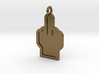Middle Finger Pendant 3d printed 