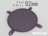 Fan Grill 92mm 3d printed Fan Grill 92mm 3D Render