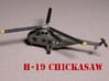 Sikorsky H-19 Chickasaw (S-55) 1/285 6mm 3d printed Sikorsky H-19 Chickasaw painted by Fred O.