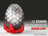 Dragon Egg Game of Thrones Style - Ring Box 3d printed Ring Holder and Stand, sold separately. Links at the description.