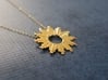 Sun Flare Necklace 3d printed 